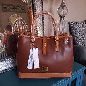 Dooney and Bourke Perry Satchel-NWT